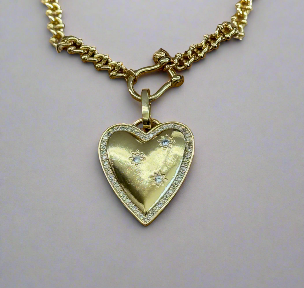 Heart Hustler Charm