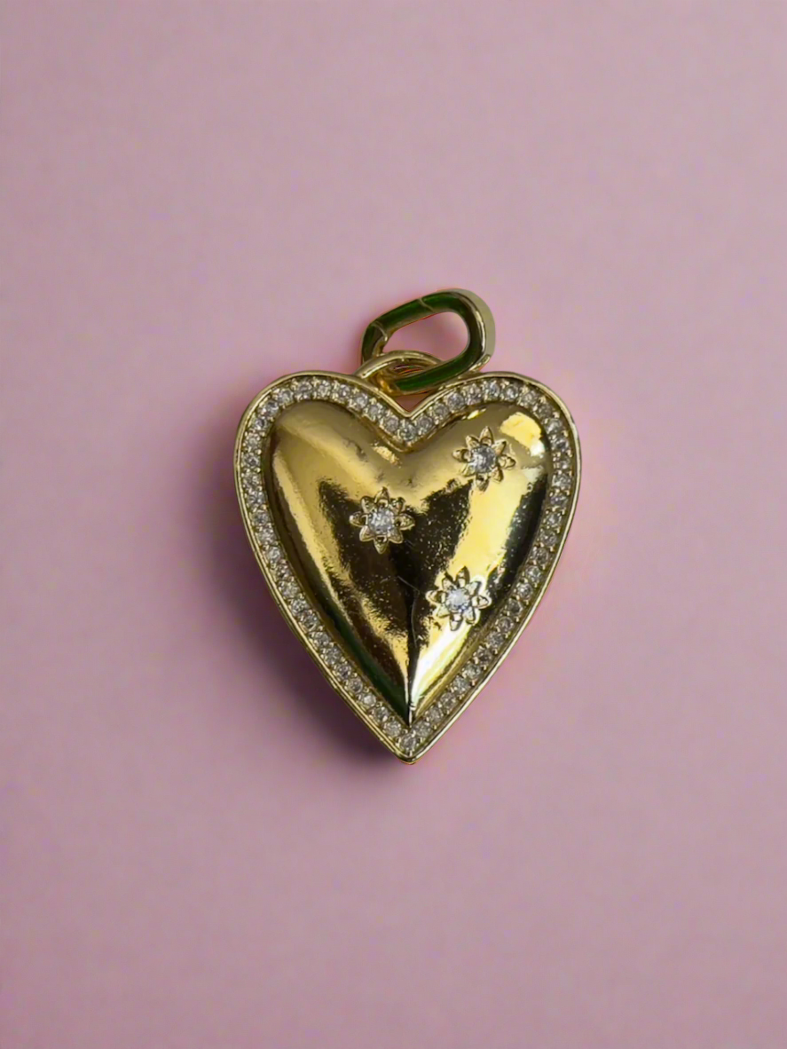 Heart Hustler Charm